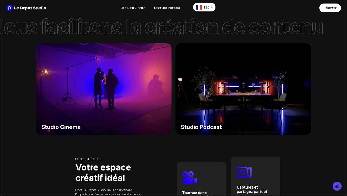 Le Dépôt Studio